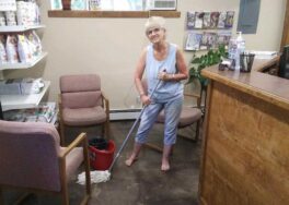 DONATING MY CLEANING SERVICES